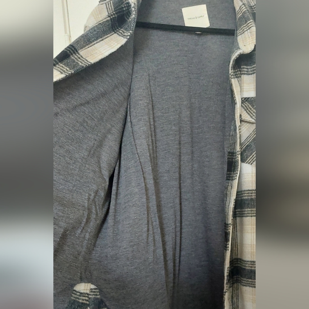 Thread & Supply Plaid Shacket - Picture 7 of 8